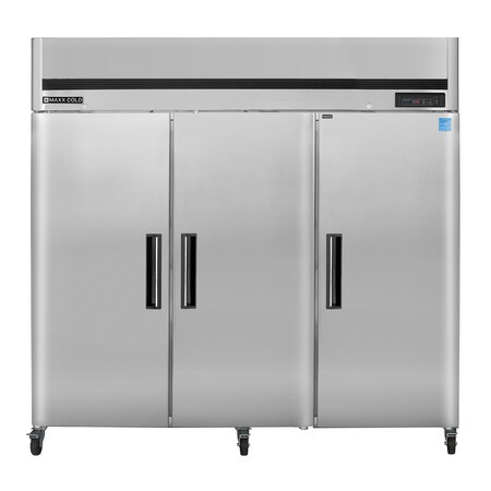 Maxx Cold Reach-In Freezer, Triple Door, Top Mount MCFT-72FD
